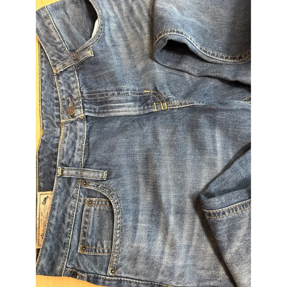 Polo Ralph Lauren Authentic Dungarees Straight Leg Jeans Blue Denim Size 20